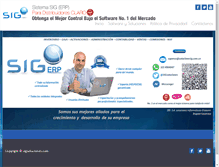 Tablet Screenshot of milos.solucionesig.com.co